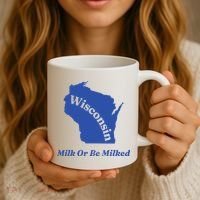 Wisconsin Milk Or Be Milked Coffee Mug thumb 3