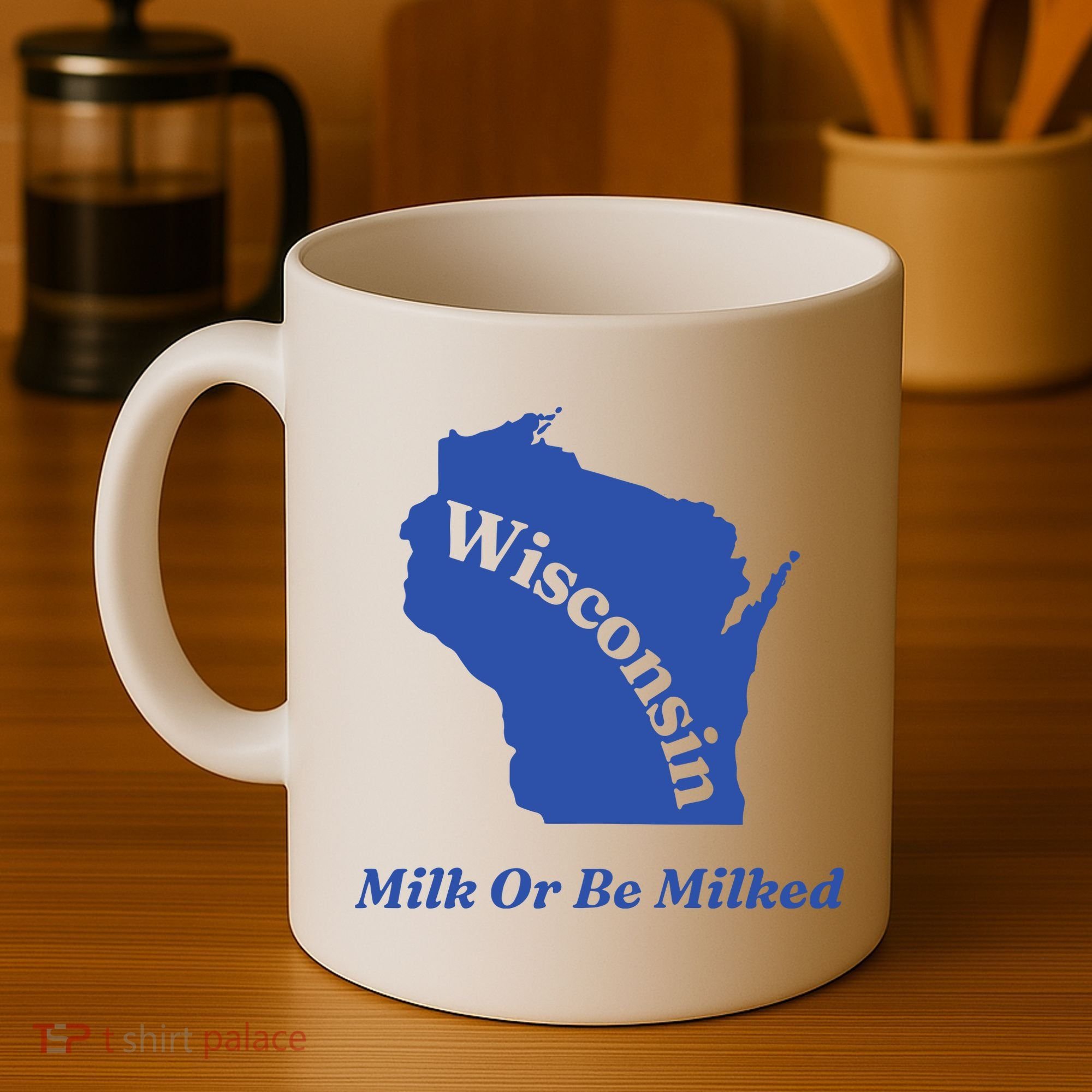 Wisconsin Milk Or Be Milked Coffee Mug