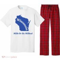 Wisconsin Milk Or Be Milked Pajama Set thumb 0