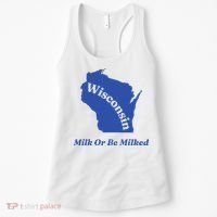 Wisconsin Milk Or Be Milked Women's Tank Top thumb 0