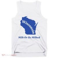 Wisconsin Milk Or Be Milked Tank Top thumb 0
