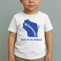 Wisconsin Milk Or Be Milked Toddler T-Shirt thumb 2