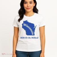 Wisconsin Milk Or Be Milked Women's T-Shirt thumb 4