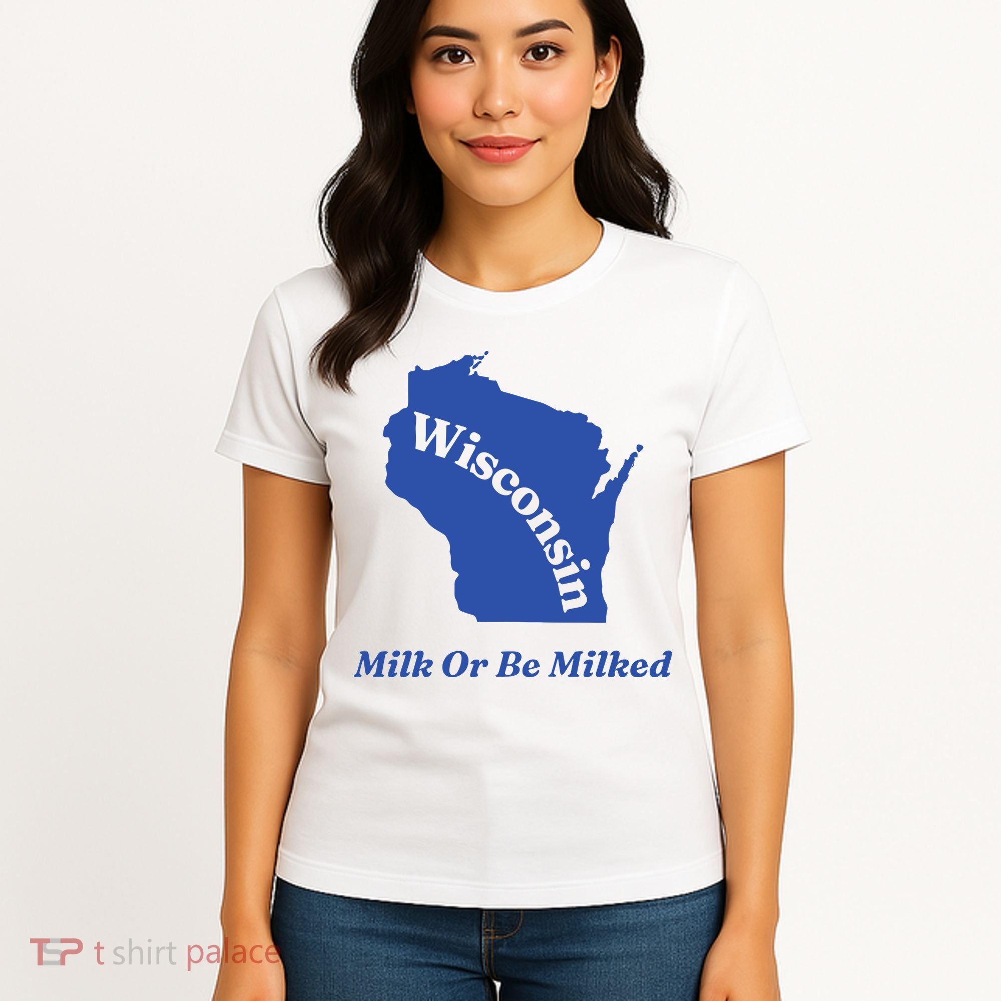 Wisconsin Milk Or Be Milked Women's T-Shirt