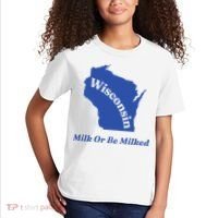 Wisconsin Milk Or Be Milked Kids T-Shirt thumb 2