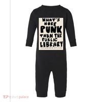 Whats More Punk Than The Public Library Infant Fleece One Piece thumb 0