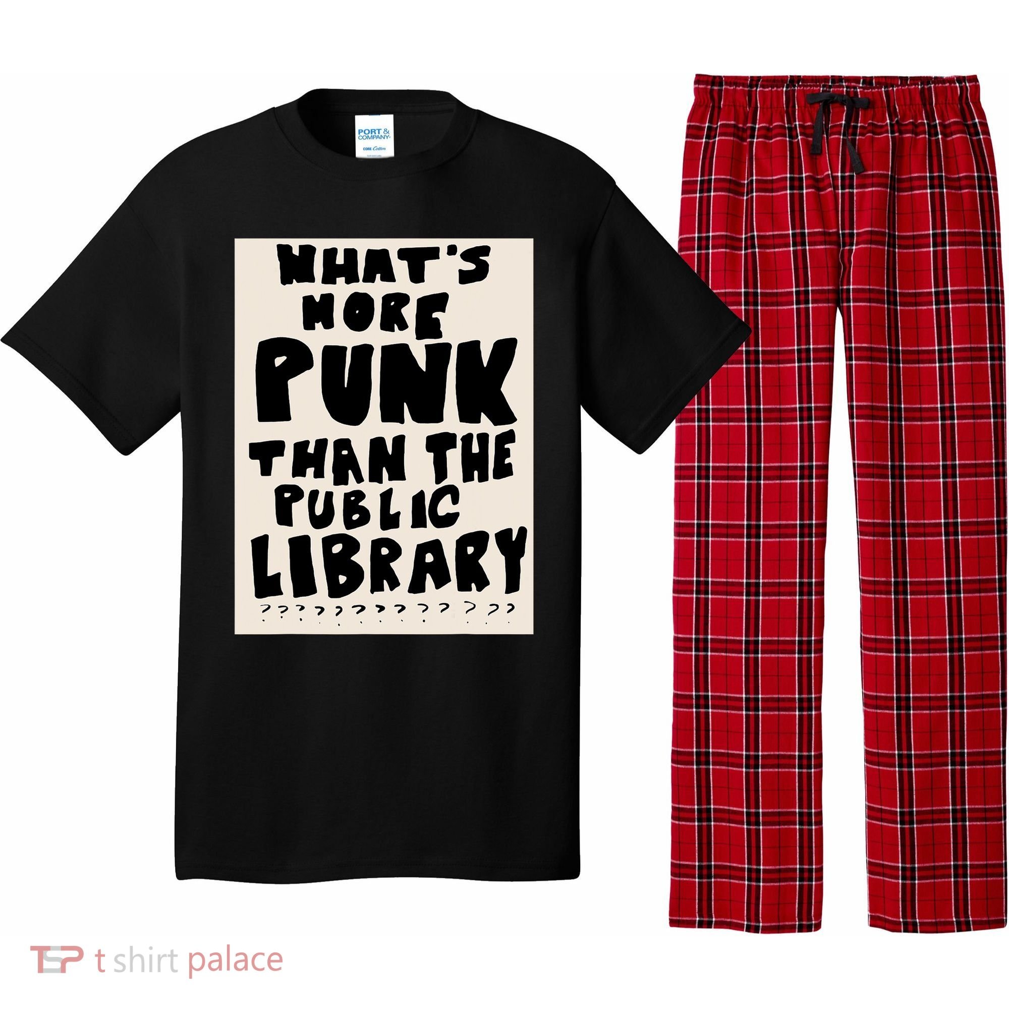 Whats More Punk Than The Public Library Pajama Set