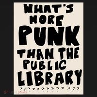 Whats More Punk Than The Public Library Ornament thumb 1