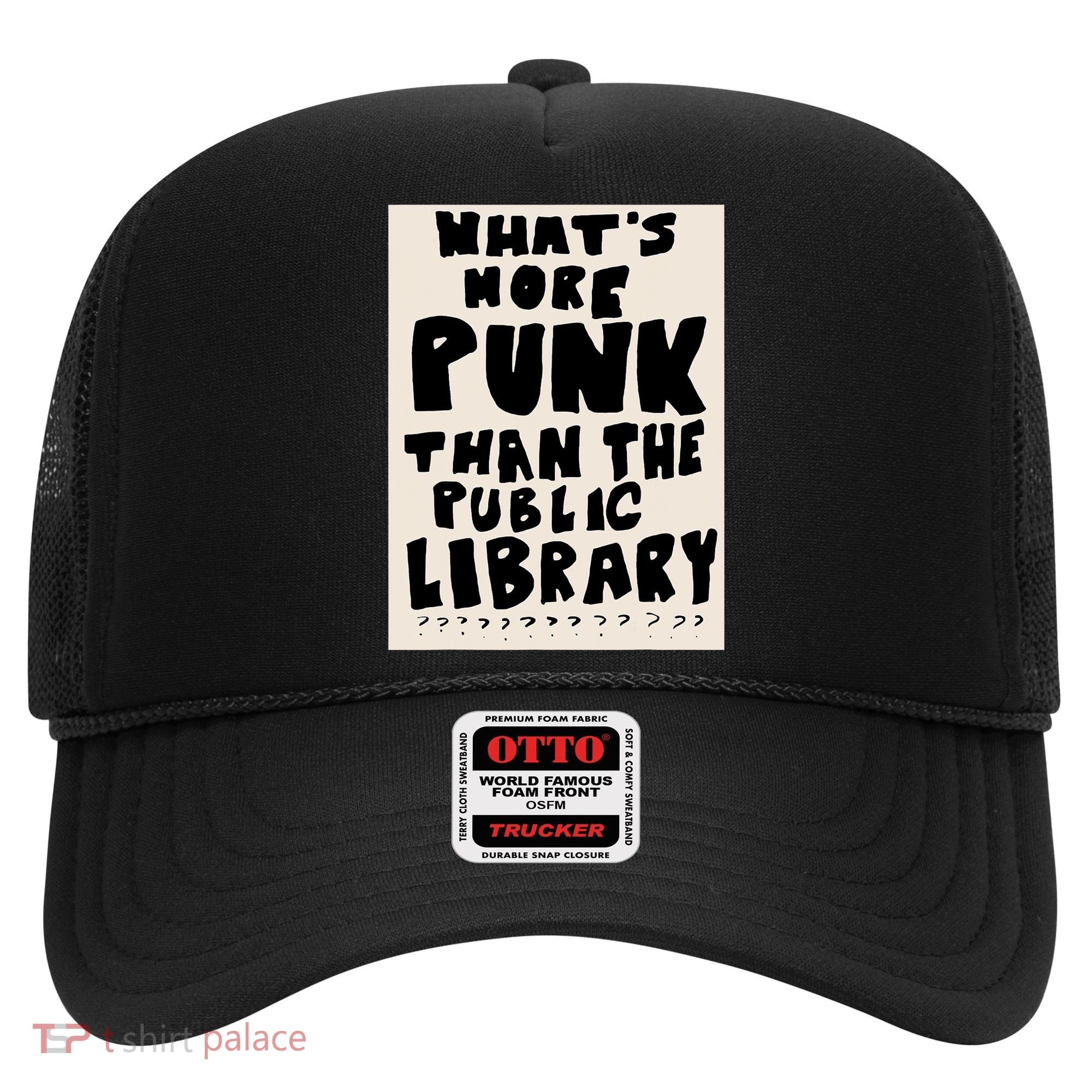 Whats More Punk Than The Public Library Hat
