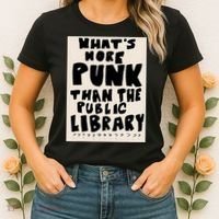Whats More Punk Than The Public Library Women's T-Shirt thumb 2