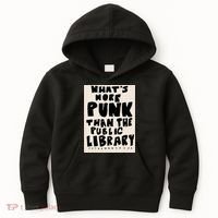 Whats More Punk Than The Public Library Kids Hoodie thumb 0