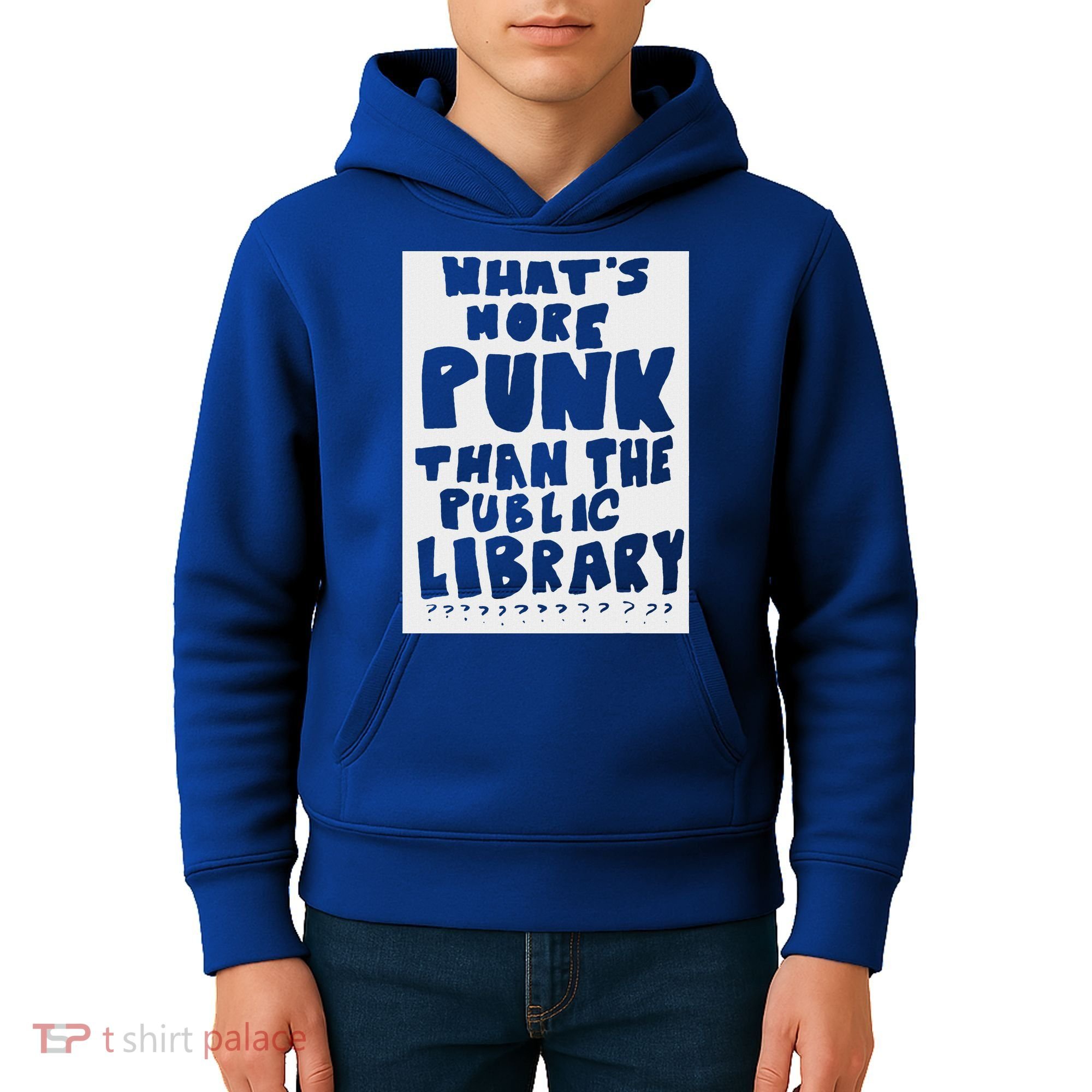 WhatS More Punk Than The Public Library Kids Hoodie