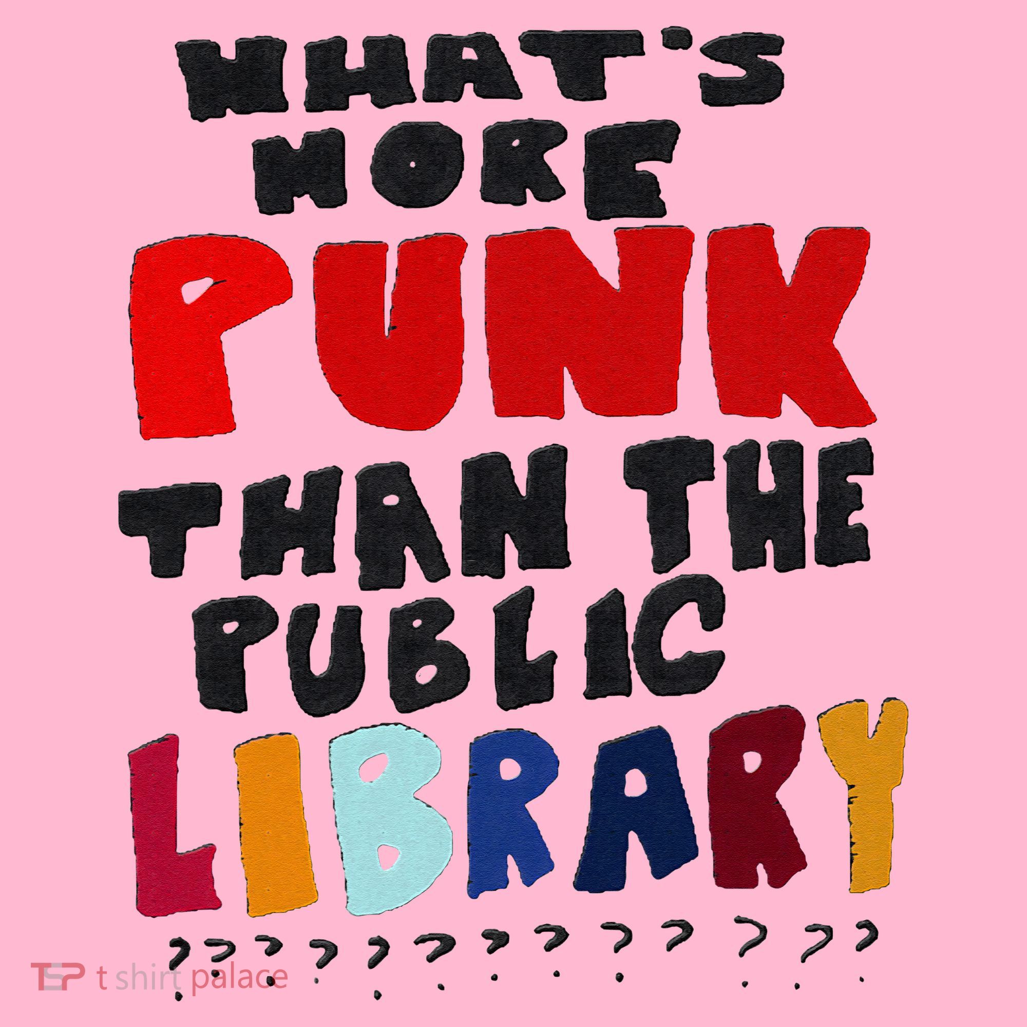 Whats More Punk Than The Public Library Coaster