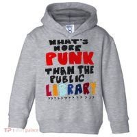Whats More Punk Than The Public Library Toddler Hoodie thumb 0