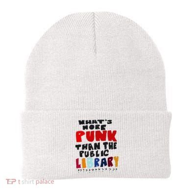 Whats More Punk Than The Public Library Beanie