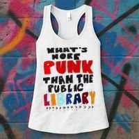 Whats More Punk Than The Public Library Women's Tank Top thumb 3