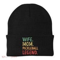 Wife Mom Pickleball Legend Cute Gift Beanie thumb 0