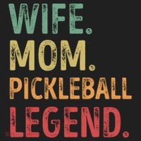 Wife Mom Pickleball Legend Cute Gift Beanie thumb 2