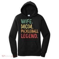 Wife Mom Pickleball Legend Cute Gift Women's Hoodie thumb 0