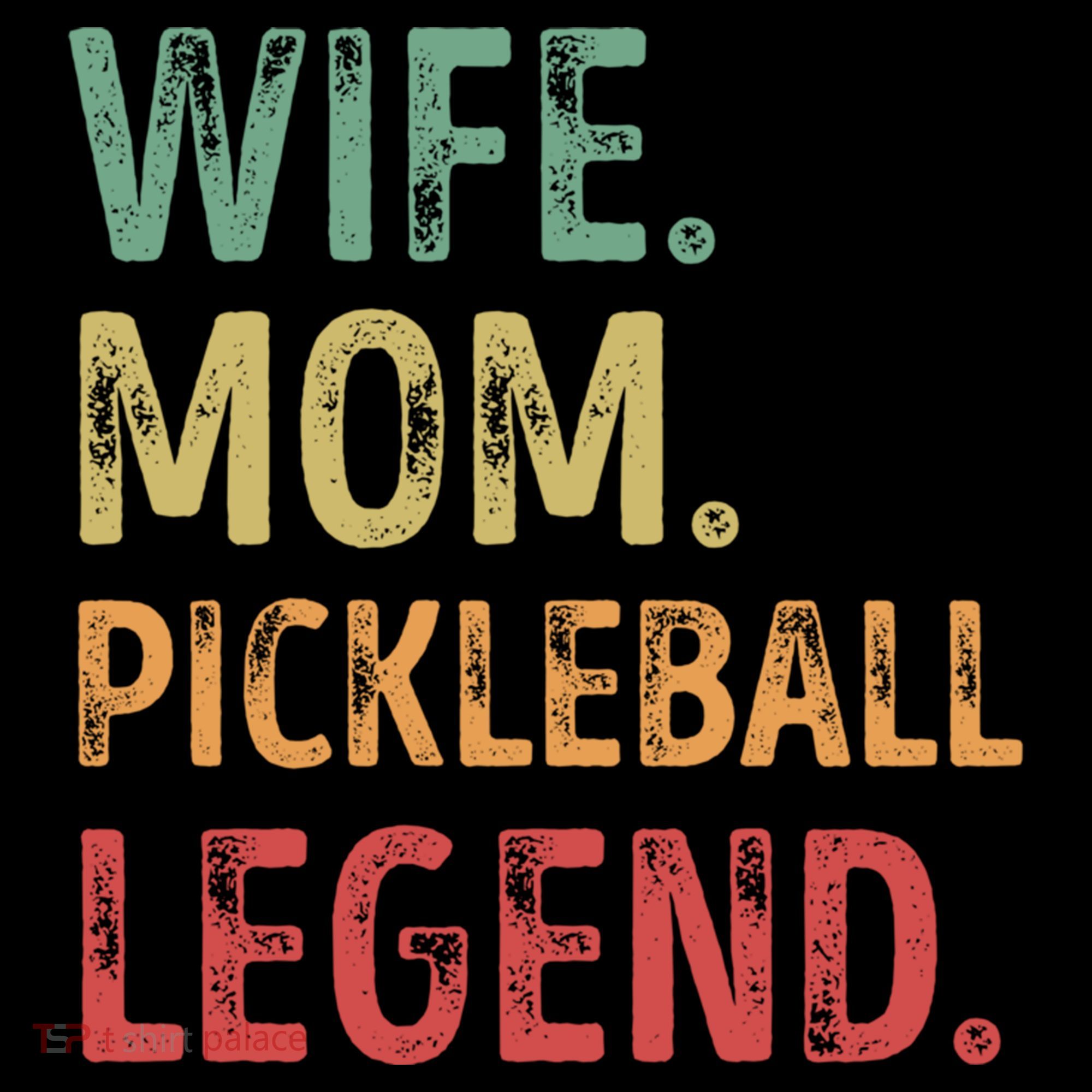 Wife Mom Pickleball Legend Cute Gift Women's Hoodie