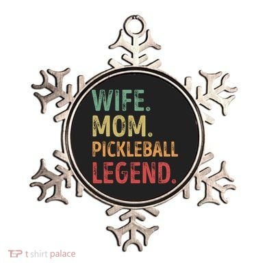 Wife Mom Pickleball Legend Cute Gift Ornament