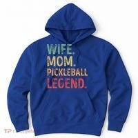 Wife Mom Pickleball Legend Cute Gift Hoodie thumb 0