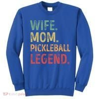 Wife Mom Pickleball Legend Cute Gift Sweatshirt thumb 0