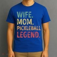 Wife Mom Pickleball Legend Cute Gift T-Shirt thumb 3