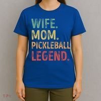 Wife Mom Pickleball Legend Cute Gift T-Shirt thumb 4