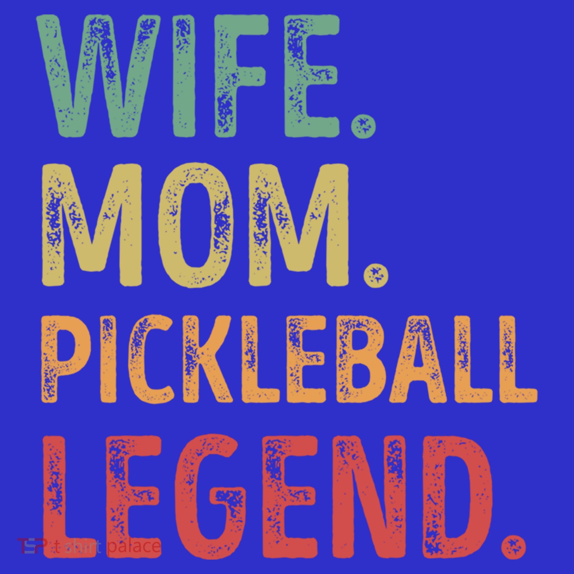 Wife Mom Pickleball Legend Cute Gift Mousepad