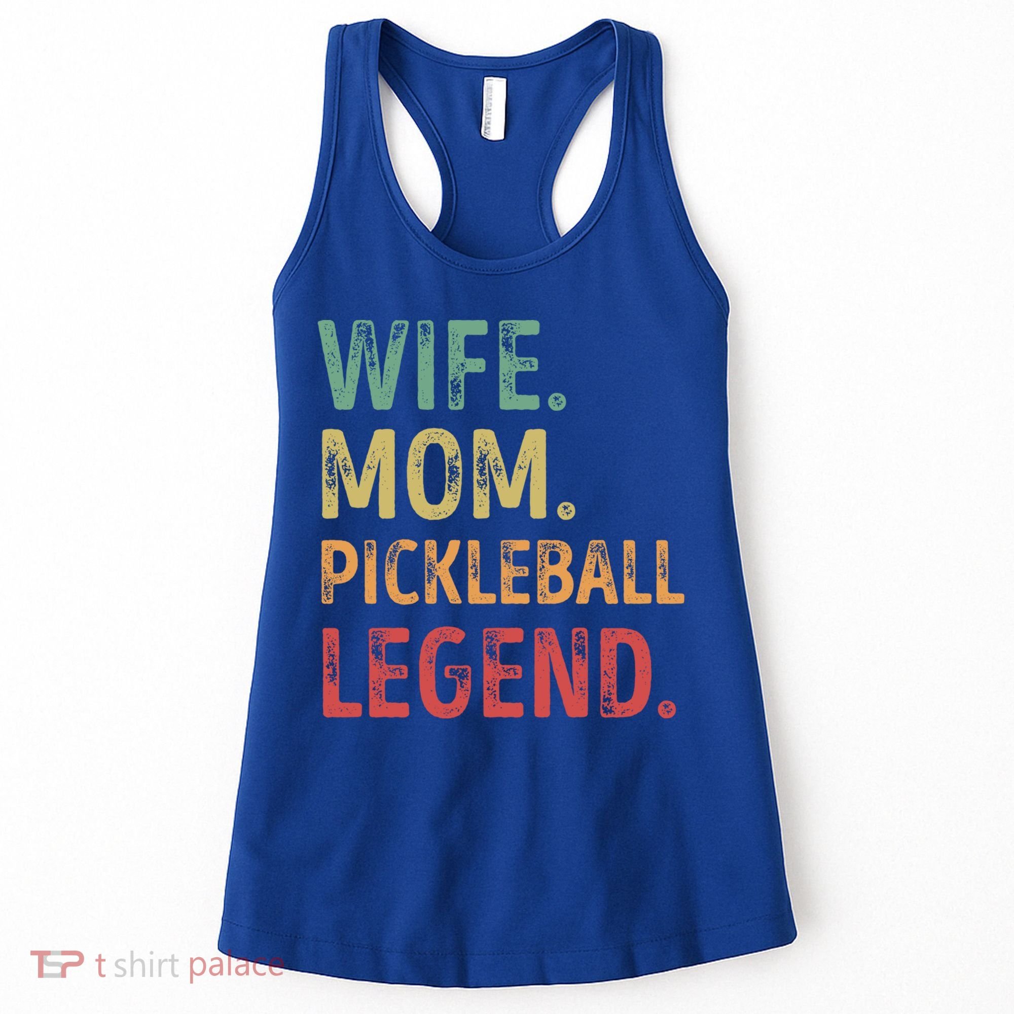 Wife Mom Pickleball Legend Cute Gift Women's Tank Top