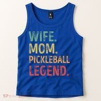 Wife Mom Pickleball Legend Cute Gift Tank Top thumb 2