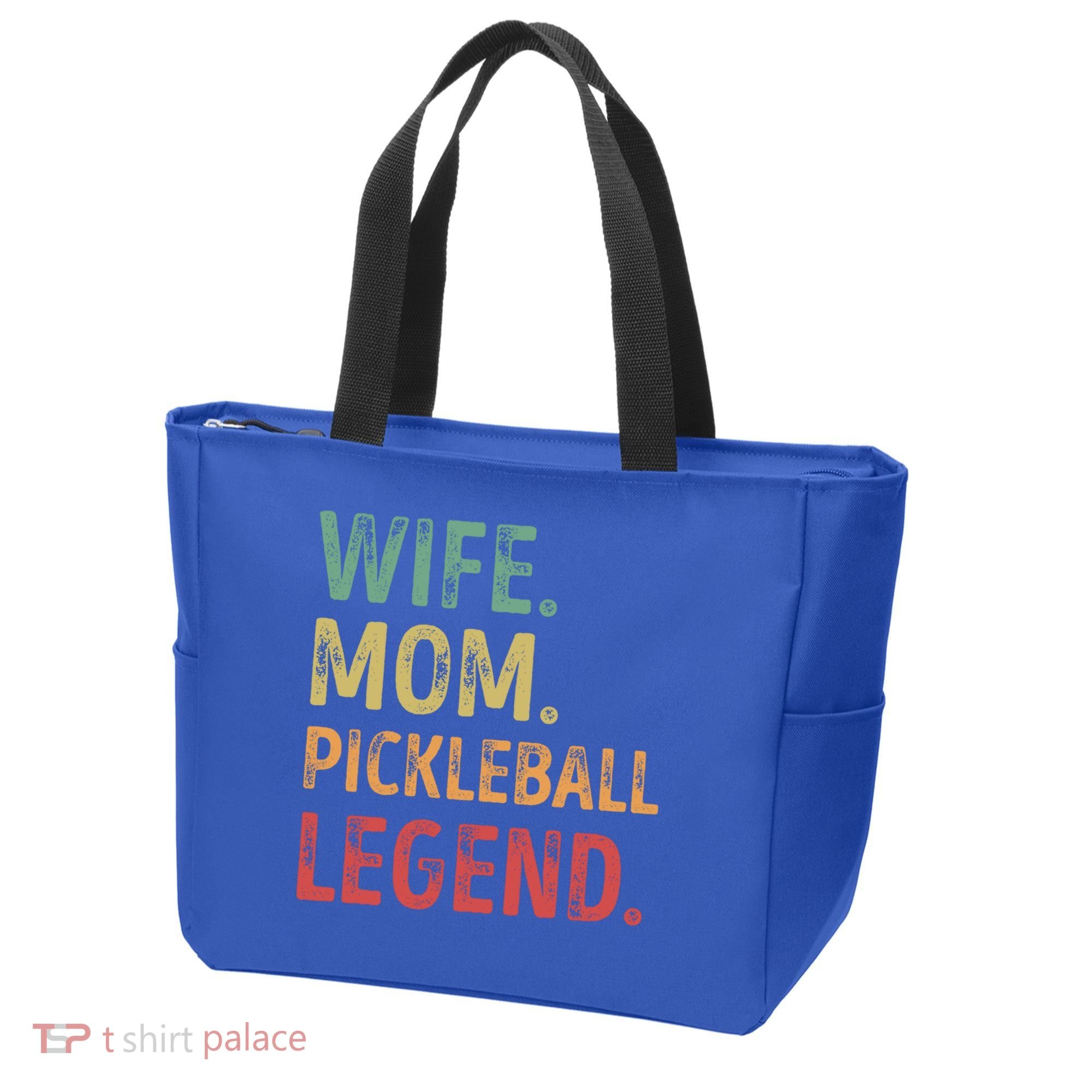 Wife Mom Pickleball Legend Cute Gift Tote Bag