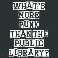 WhatS More Punk Than The Public Library Funny Retro Infant Baby Jersey Bodysuit thumb 2