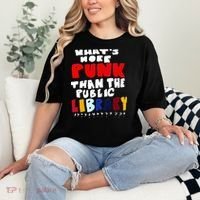 Whats More Punk Than The Public Library Comfort Colors T-Shirt thumb 2