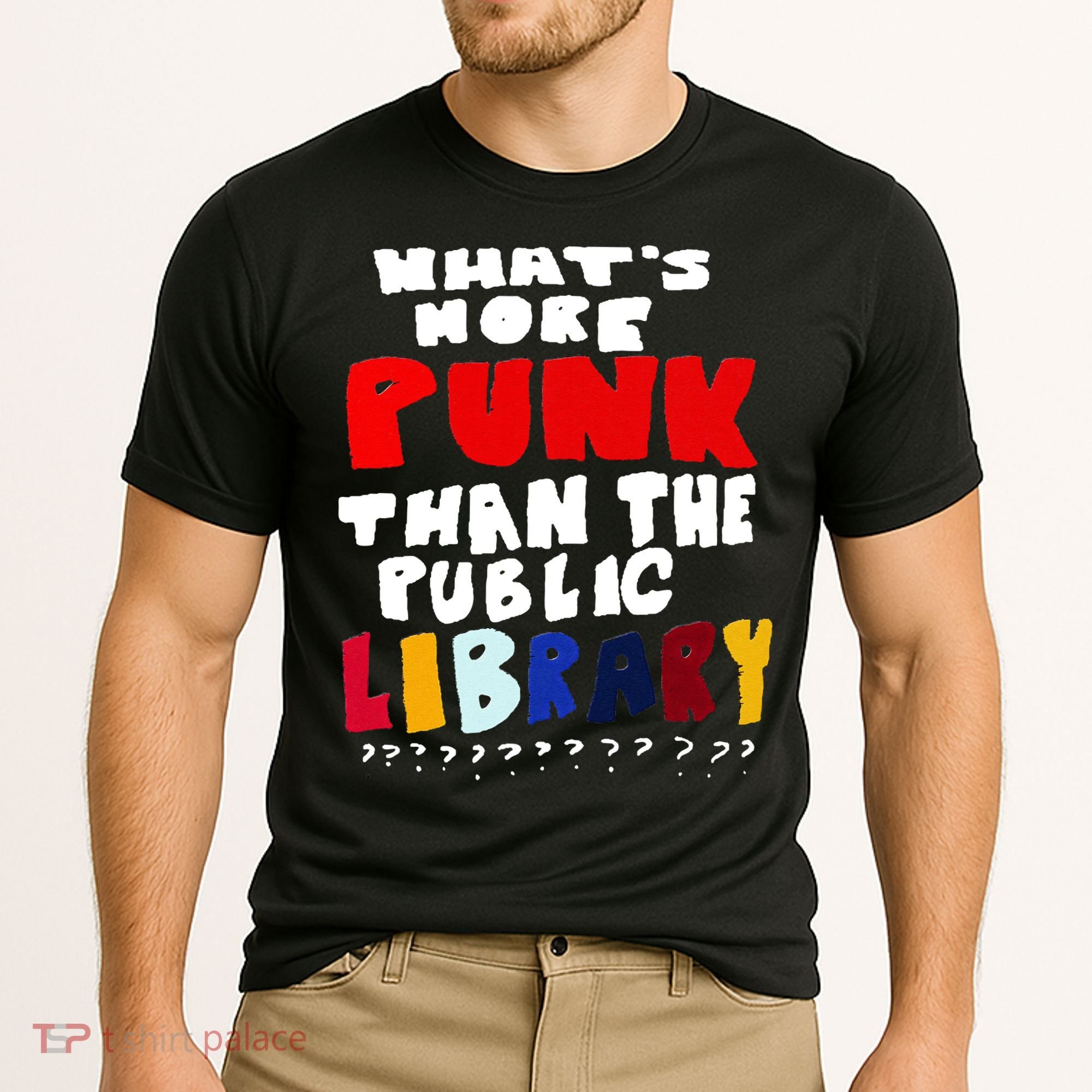 Whats More Punk Than The Public Library Cooling Performance Crew T-Shirt