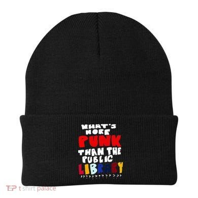 Whats More Punk Than The Public Library Beanie
