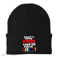 Whats More Punk Than The Public Library Beanie thumb 0