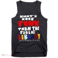 Whats More Punk Than The Public Library Tank Top thumb 0