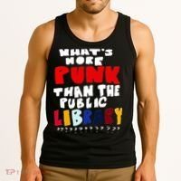 Whats More Punk Than The Public Library Tank Top thumb 3