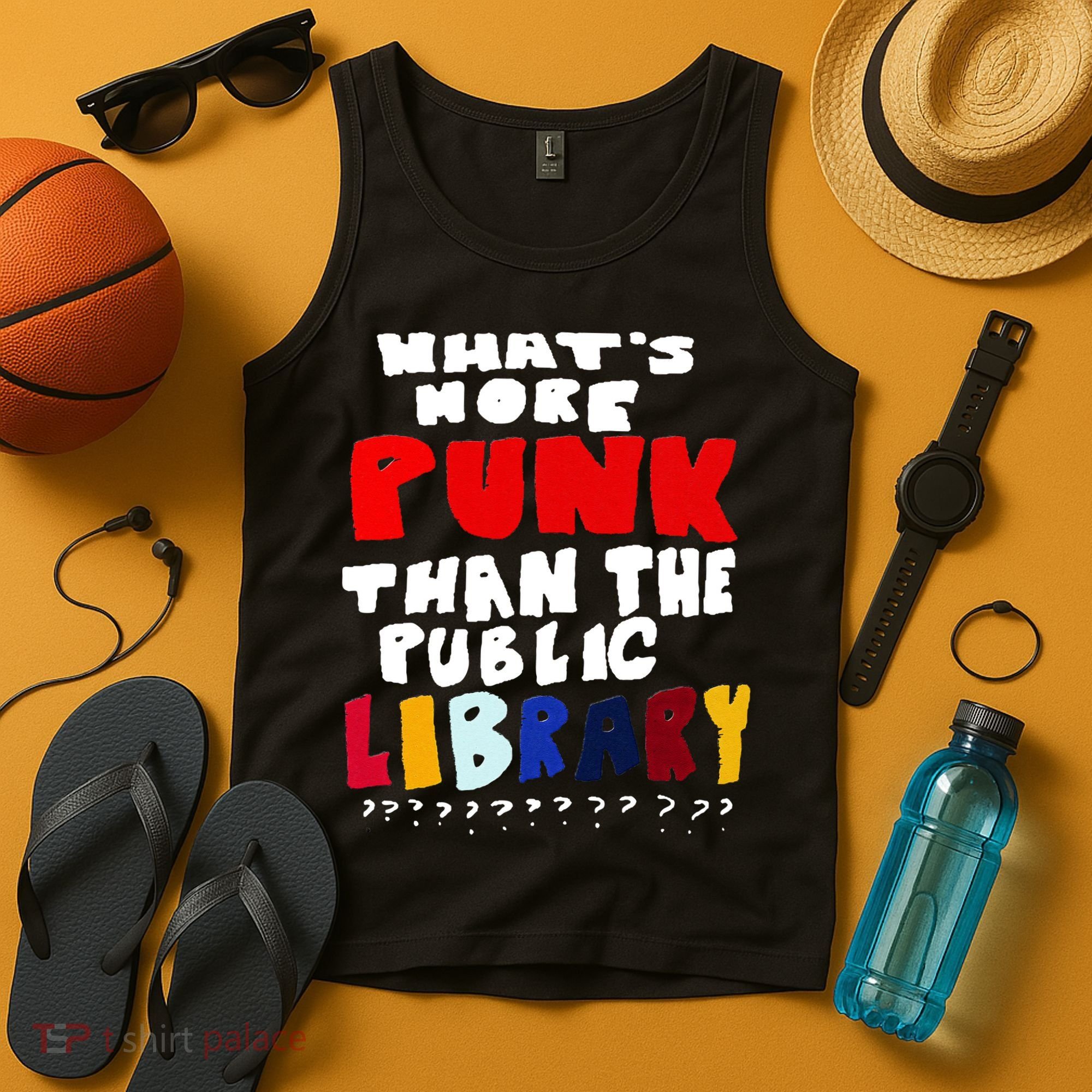 Whats More Punk Than The Public Library Tank Top