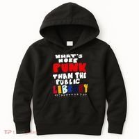 Whats More Punk Than The Public Library Kids Hoodie thumb 0