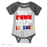 Whats More Punk Than The Public Library Infant Baby Jersey Bodysuit thumb 0