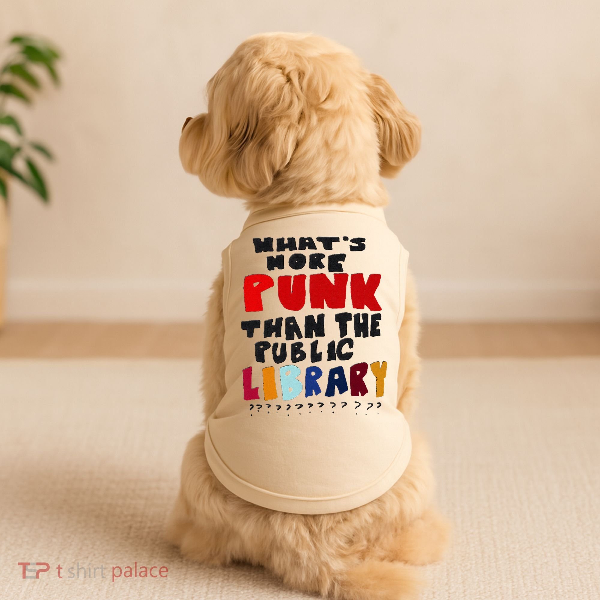 Whats More Punk Than The Public Library Doggie Tank