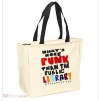 Whats More Punk Than The Public Library Tote Bag thumb 2