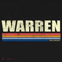 Warren Michigan Retro Style 1980's Logo Sweatshirt thumb 3