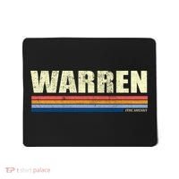 Warren Michigan Retro Style 1980's Logo Mousepad thumb 0