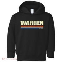 Warren Michigan Retro Style 1980's Logo Toddler Hoodie thumb 0