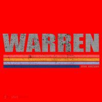 Warren Michigan Retro Style 1980's Logo Santa Hat thumb 1