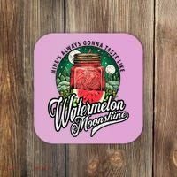 Watermelon Moonshine Retro Country Music Coaster thumb 0